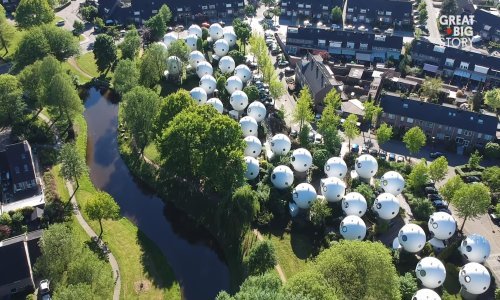 Nizozemsko naselje izgleda kao prizor iz znanstvenofantastičnog filma