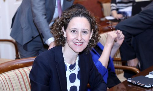 Ministrica Obuljen Koržinek na konferenciji 'Sharing Heritage - Sharing Values'