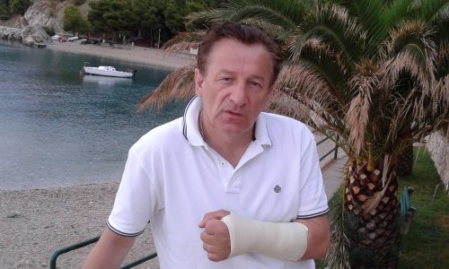 Mladen Bodalec: 'Učim plivati s gipsom na ruci'