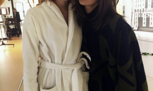 Helena Šopar uživa u društvu prekrasne Vanje Rupene