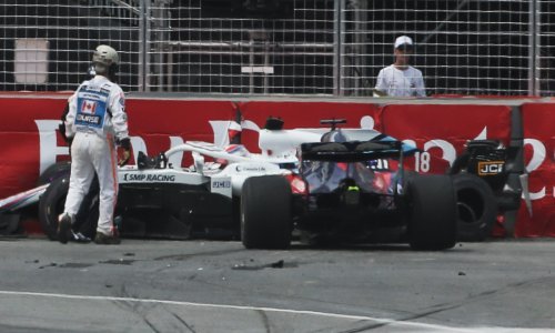 Utrka na VN Kanade tek je počela, a zbog ovog sudara domaći fanovi Formule 1 uhvatili su se za glavu