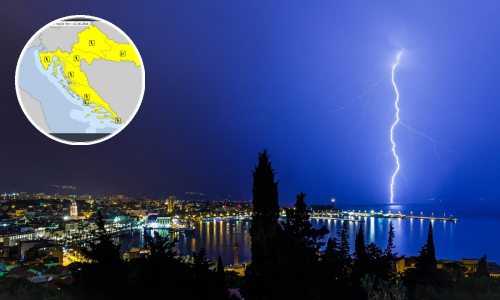 Upaljen je žuti meteoalarm za cijelu zemlju, evo na što trebate posebno pripaziti