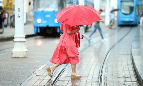 Prema vikendu rastu temperature, no kiše se još nismo riješili...