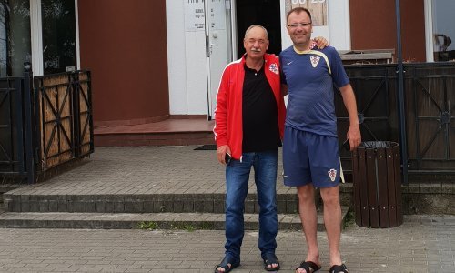 Evo kako je hrvatski navijač postao atrakcija u 'baltičkoj Opatiji'