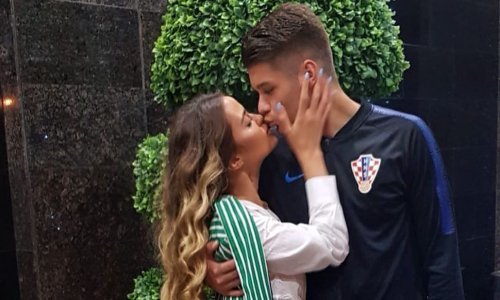 Duje Ćaleta Car i njegova zgodna Adriana uživaju u gradu ljubavi