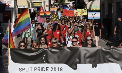 Održan 8. Split Pride, u 'Hodu za ljubav' oko 300 sudionika