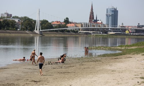 Osječanima će ljeto olakšati više od 40.000 kvadrata gradskih plaža