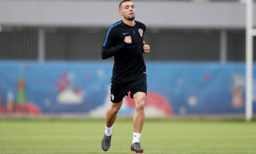 U nedjelju patio od bolova, a ovog je četvrtka bio najžešći Hrvat na treningu