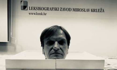 Vilim Matula kao Miroslav Krleža u novoj predstavi Montažstroja