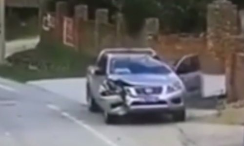 Pogledajte kakvu štetu na pick-upu mogu učiniti dvije odbjegle gume