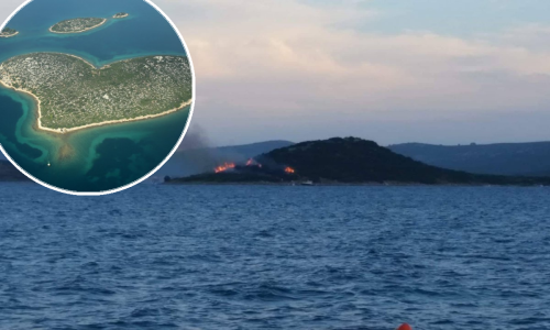 Nevjerojatno! Htjeli izvesti golemu bakljadu za Vatrene pa zapalili poznati otok