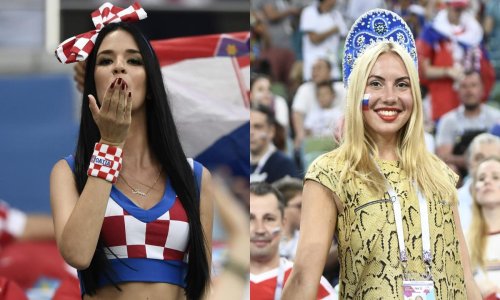 Pogledajte hrvatske i ruske navijače na stadionu u Sočiju