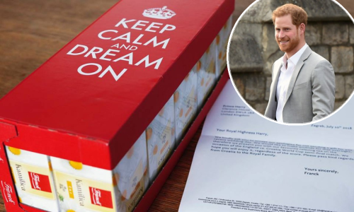 Franck princu Harryu poslao paket čaja od kamilice: 'Dobar je za smirenje'