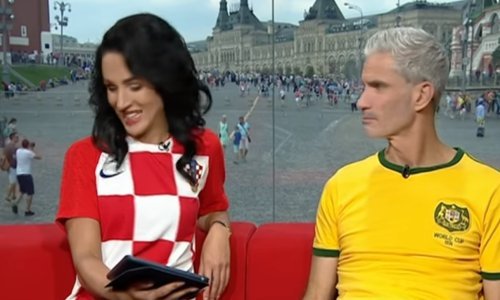 Voditeljica hrvatskih korijena rasplakala se usred prijenosa: 'Oprostite ovo je velika stvar za Hrvate'