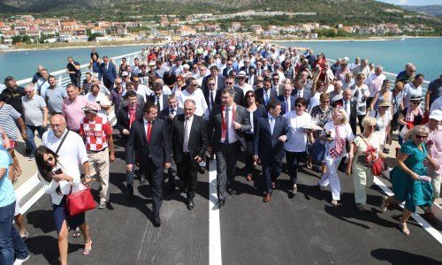 [VIDEO] Napokon: Čiovski most pušten u promet!