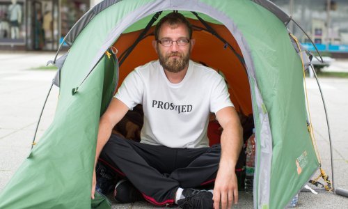 Vratio se iz Irske kako bi u Osijeku prosvjedovao protiv situacije u državi: Vidjet ću kako će se stvari razvijati