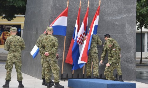 Pogledajte posljednje pripreme Hrvatske vojske za proslavu 23. obljetnice Oluje