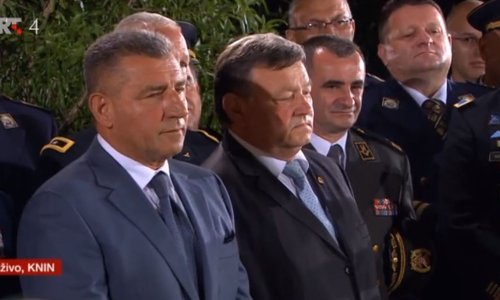 Gotovina i Markač stižu na završnu vojnu vježbu kod Slunja