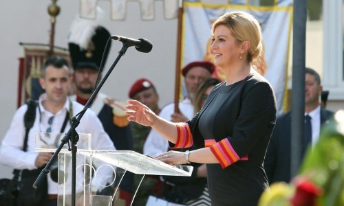 Grabar Kitarović: Oluja je primjer operacije koja se proučava na vojnim školama u svijetu