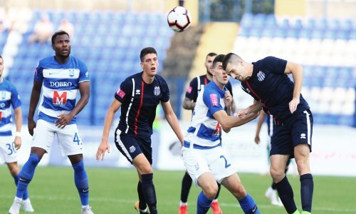 Golijada u Gradskom vrtu; Osijek poveo 3:0, a na kraju protiv Rudeša spašavao pobjedu
