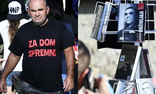 Atmosfera uoči proslave Dana pobjede uz Thompsonov koncert u Glini