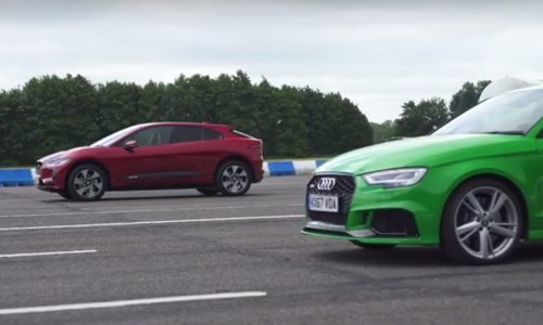Što je brže na 402 m - električni Jaguar ili Audi RS3?