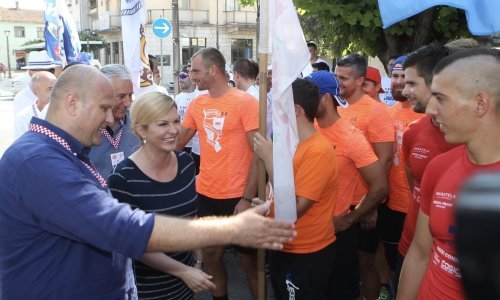 Uz blagoslov predsjednice startao 21. Maraton lađa na Neretvi