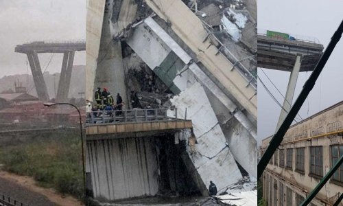 [VIDEO] Srušio se vijadukt na autocesti kod Genove, najmanje 35 mrtvih, četiri osobe izvučene ispod ruševina