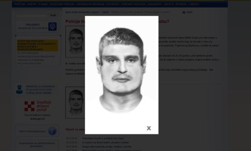 Policija traži vašu pomoć: Prepoznajete li ovog muškarca?