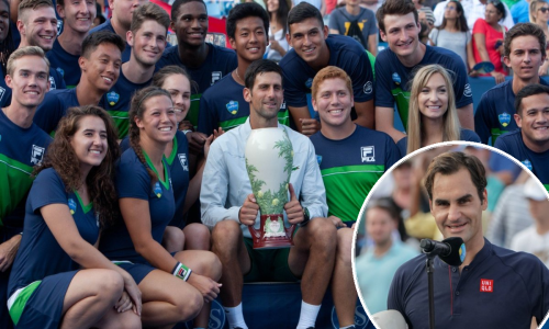 Federeru se poslije Đokovićeve lekcije nisu svidjela pitanja pa je objasnio novinarima o čemu da pišu