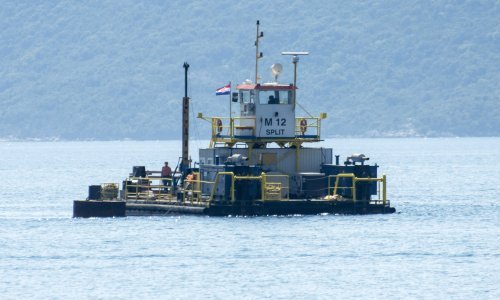 Počelo je: Kinezi ispituju podmorje na trasi Pelješkog mosta