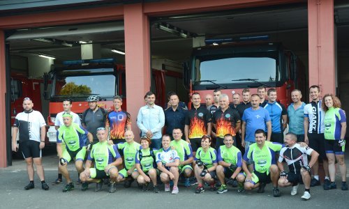 Biciklistička karavana u počast kornatskim vatrogascima