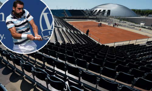 Sve spremno za teniski spektakl u Zadru; pogledajte kako izgleda novi montažni stadion