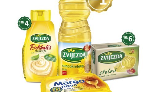 Zvijezda suncokretovo ulje i dalje najsnažniji brand u Hrvatskoj