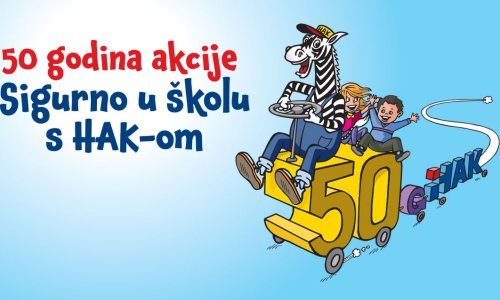 Pridružite se obilježavanju 50. obljetnice HAK-ove akcije 'Sigurno u školu s HAK-om'