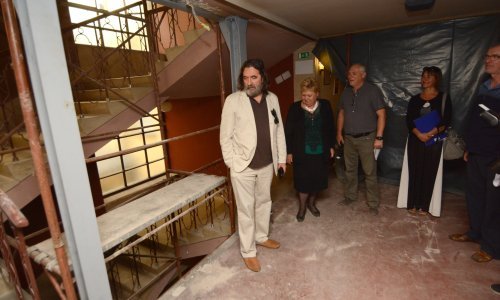 Gradonačelnik Čehok obišao radove na obnovi varaždinskog HNK