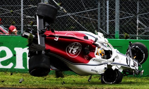 Drama u Monzi; Šveđanin jurio 300 km/h i izgubio kontrolu nad bolidom...