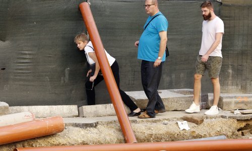 Raskopan centar Zagreba: Pogledajte kakve vratolomije moraju izvoditi građani
