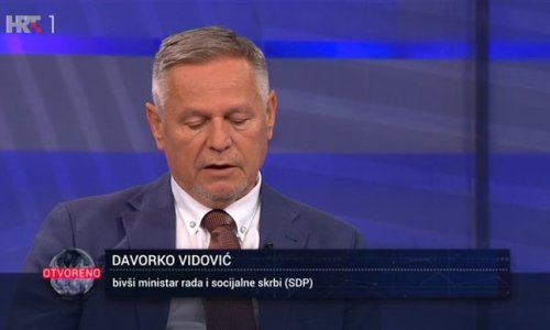 Davorko Vidović: Hrvatski umirovljenik ima manje od 50 posto svoje plaće, dok je drugdje to 70 i više posto