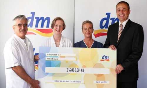 Donacija dm-a Klinici 'Dr. Fran Mihaljević' omogućit će sigurnije liječenje najtežih bolesnika