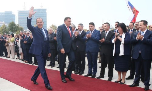Lavrov posjetio Dodika i poručio da je nedopustivo da se Rusija ukloni s Balkana
