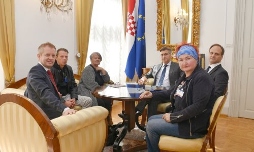 Plenković primio majku i brata nestalog branitelja Vukovara