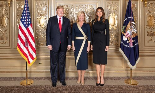 Modni dvoboj predsjednica RH i Melania Trump