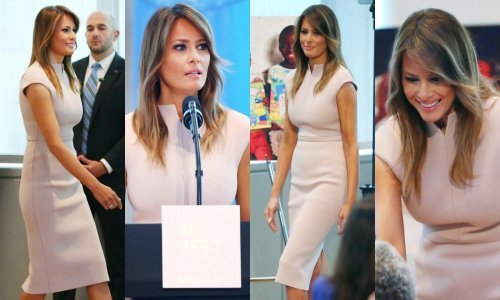 Melania Trump mnoge iznenadila netipičnim modnim odabirom