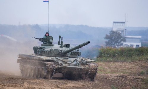 Najspremnije tenkovske posade Hrvatske vojske sastale su se kod Đakova i odmjerile snage