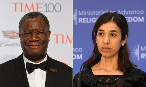 Voditelj bolnice za žrtve silovanja i aktivistica jezidske manjine u Iraku dobitnici Nobela za mir