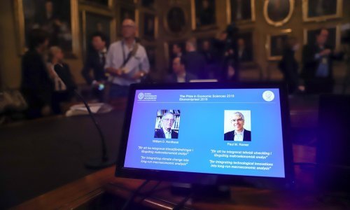 Nobelove nagrade ekonomistima koji tvrde: Klima je globalno blago, a gospodarstvo najbolje pokreće znanje