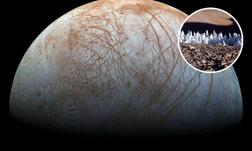 Letjelice koje šaljemo na Europu morat će izbjegavati divovske ledene šiljke