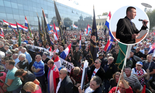 Oko devet tisuća ljudi na ulicama Vukovara, Penava vlasti: Uvjetujte ulazak Srbije u EU