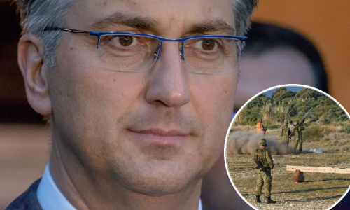 Raketno i topničko gađanje promatra i premijer: 'Hrvatska može štititi svoj teritorij na najučinkovitiji način'